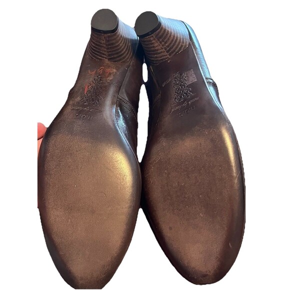 Womens N.D.C. Made By Hand Emmy Mary Jane Pumps Brown Leather Women's Size 9.5 - Picture 8 of 9